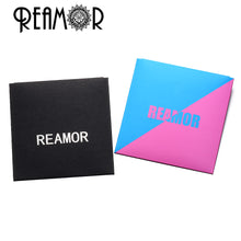 REAMOR 316l Stainless Steel Full Crystal Letter Mom Tiff Heart Floating Dan