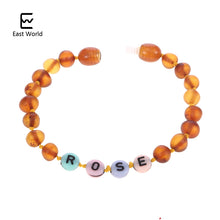 EAST WORLD Creative Design Amber Bracelet Baltic Amber Beads Customized Nam