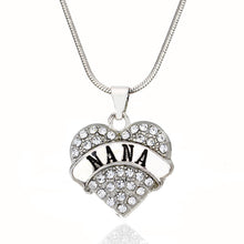 XIAOJINGLING  Silver Tone Crystal Rhinestone Mom Sister Daughter Nana Niece