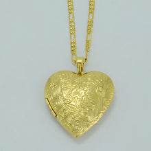 Anniyo Big Heart Pendant Necklaces Gold Color Love Jewelry Romantic Gifts,B