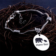 2017 Fashioable Love Mom MAMA Bear Bracelet Bangle For Child Kids Baby Wome
