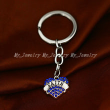 Mom Nurse Teacher My Girl Best Friend Key Chains Heart Crystal Keychian Rin