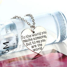 Bespmosp 24PCS/Lot Wholesale"To The World You May Be Someone But To Me You