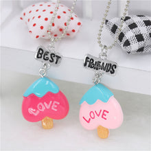 2017 Mom And Kids BFF Jewelry 2Pcs/ Set Best Friends Charms Cut love Letter