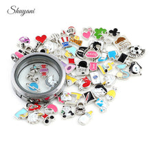 20pcs/lot Wholeslae Alphabet Navy Mom Charms Zinc Alloy Word Floating Locke