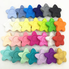 2017 NEW Silicone Beads Teething 20pc Chew Jewelry Flower Shaped Sensory B