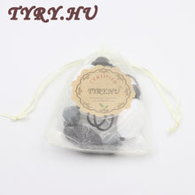 TYRY.HU FDA Approved Silicone Chew Teething Necklace for Mom Dad Teethers B