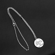 'The Love Between Mother And Son Is Forever 'Love Letter Pendant Necklace S