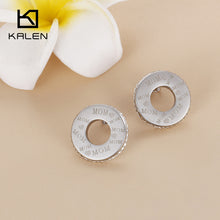 Kalen Wholesale Stainless Steel Jewelry Sets Fashion Love Mom Rhinestone Ne
