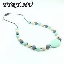 BPA FREE Silicone Teething Necklace Pendants Baby Nursing Necklace Teether
