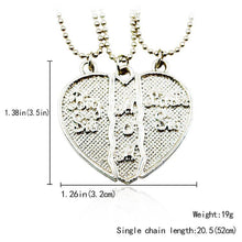 2017 Mother's Day Gift Pendant Necklace Gift Chain Necklace 3 Parts big/Lit