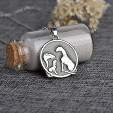 Women Fashion Jewelry Glow Necklace for Mom 2 Colors Luminous Lion Pendant
