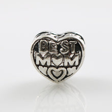 New Design Mom and Son Owl Charm Antique Crown King Queen Vintage Heart Bea