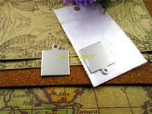 20pcs  stainless steel charms "MOM heart" 5 style for choosing   DIY Charms