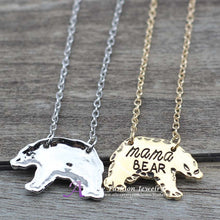 Anslow  Trendy Wolf Animal Shape Mama Bear Wolf Jewelry Collar Chokers Neck