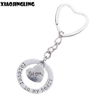 XIAOJINGLING Keychain For Mother's Day Mom Forever In My Heart Handbag Acce