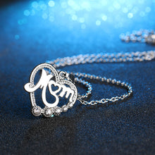 COLSEN Women pendant European Chain necklace For Women Letter MOM heart sha
