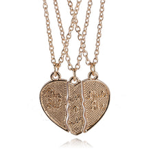 COLSEN Family member Necklace Gold color & Silver color MOM BIG SISTER LITT