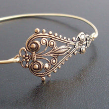 Gold / Silver Boho Gypsy Chic Bracelet Gift for Friend,Mom Antique Finish J
