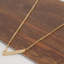 JShine New Brand Fashion Thin Gold Color Simple Chain Necklace Pendant Neck