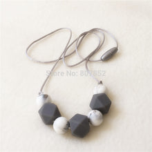 2pcs/lot BPA Free DIY Silicone Baby Safe Dummy Teething Necklace Silicone H