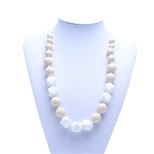 1pcs Silicone teething neckalce Food grade jewelry Baby nursing necklace to