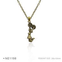 Custom  Cheer Gymnastics Megaphone Cheerleader Mom Pendant Necklaces Silver