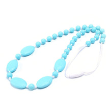 Food grade silicone beads necklace for mom to wear baby infant kids soft te