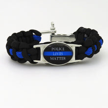 SANDEI POLICE MOM GRANDMA BACK THE BLUE POLICE LIVES MATTER Paracord Surviv