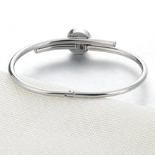New Stainless Steel Bracelet Bangles Gold Silver Rose gold Bracelet with CZ
