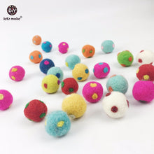 Let's Make baby accessories Crafts toys 50PC 2CM baby felt ball DIY mom jew