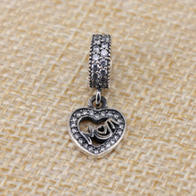 Fit Pandora Original Charms Bracelet 100% 925 Sterling Silver Bead Mom Dang