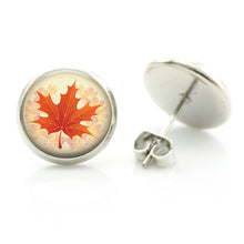 TAFREE exquisite handmade Poppy Flower women charms stud earrings fashion s