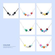 Food Grade Silicone Baby Necklaces Teething Necklace For Kids/Sensory Hexag