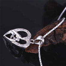 2016 Mothers Day Gifts for Mom Heart Pendants Zirconium Female Pendant Susp