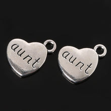 Beadia  Trend New Favorite People 41pcs 10 Mixed Silver Plated Heart Pendan