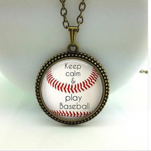 Personality baseball pendant Softball Jewelry Necklaces Little League Mom g