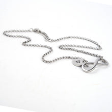 APL 316L Stainless Steel Circle Pendants Infinity Necklace Pendant For Mom