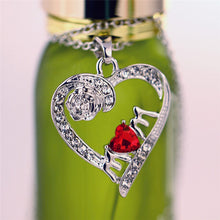 CRAZY FLY Classic Heart Pendant Necklace& Pendants For Women Fashion Jewelr