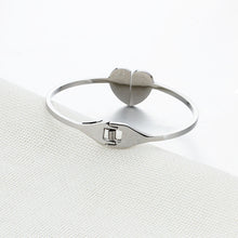 New Stainless Steel Bracelet Bangles Gold Silver Hear Design Bracelet Best