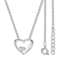 Hot Selling Personalized 925 Sterling Silver DIY Birthstone Necklace Pendan