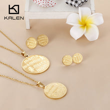Kalen Fashion Cheap Jewelry China Gold Color Stainless Steel Letter Mom & C