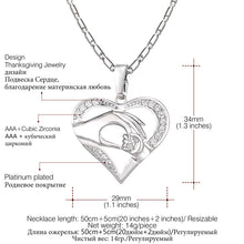 Collare Mother And Child Hands Pendant Mom Hold Baby's Hand Gold/Silver Col