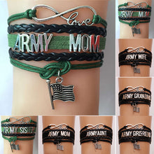Infinity Love Army Mom/Wife/Grandma/Aunt/Uncle/Sister/Girlfriend Family Mem