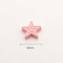 TYRY.HU BPA Free 10Pcs/Lot Creative Star Shaped Silicone Beads For Baby Mom