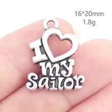 MIXED 30 United States Navy Collection Charms Navy Wife Mom and I Love My S