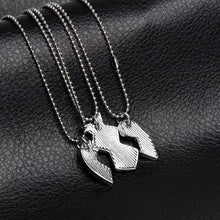 "Big Sis Mom Lil Sis"Necklace Broken Heart 3 Parts Pendant Necklaces 2017 H