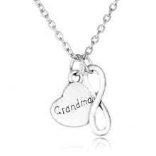 Heart Nana Aunt Sister friend Necklace Brother Dad Mom Uncle Family Gifts M