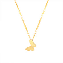 Wholesale 10piece Stainless Steel Dainty Butterfly Colar Necklace For Women