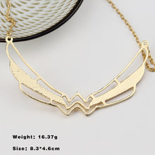 2017 Wonder Woman Symbol Collar Necklace Super Hero Comic Jewelry Wonder Wo
